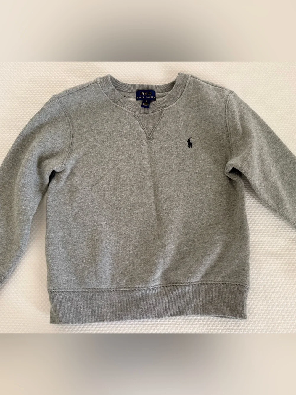 Ralph Lauren Boys size 5 grey sweatshirt